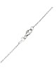 Diamond Open Heart Graduated Drop Necklace in White Gold